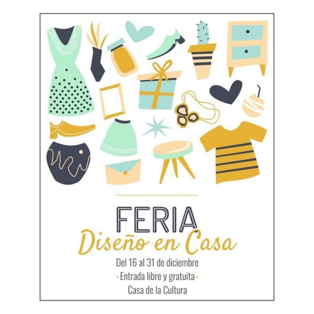 Feria "Diseño en Casa" (Facebook Casa de la Cultura Salta)
