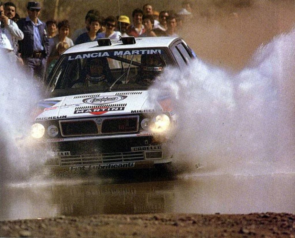 Recalde y Del Buono, en el Rally de Argentina 1988