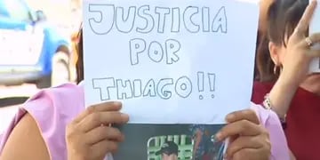 Thiago, falleció luego de un partido de fútbol