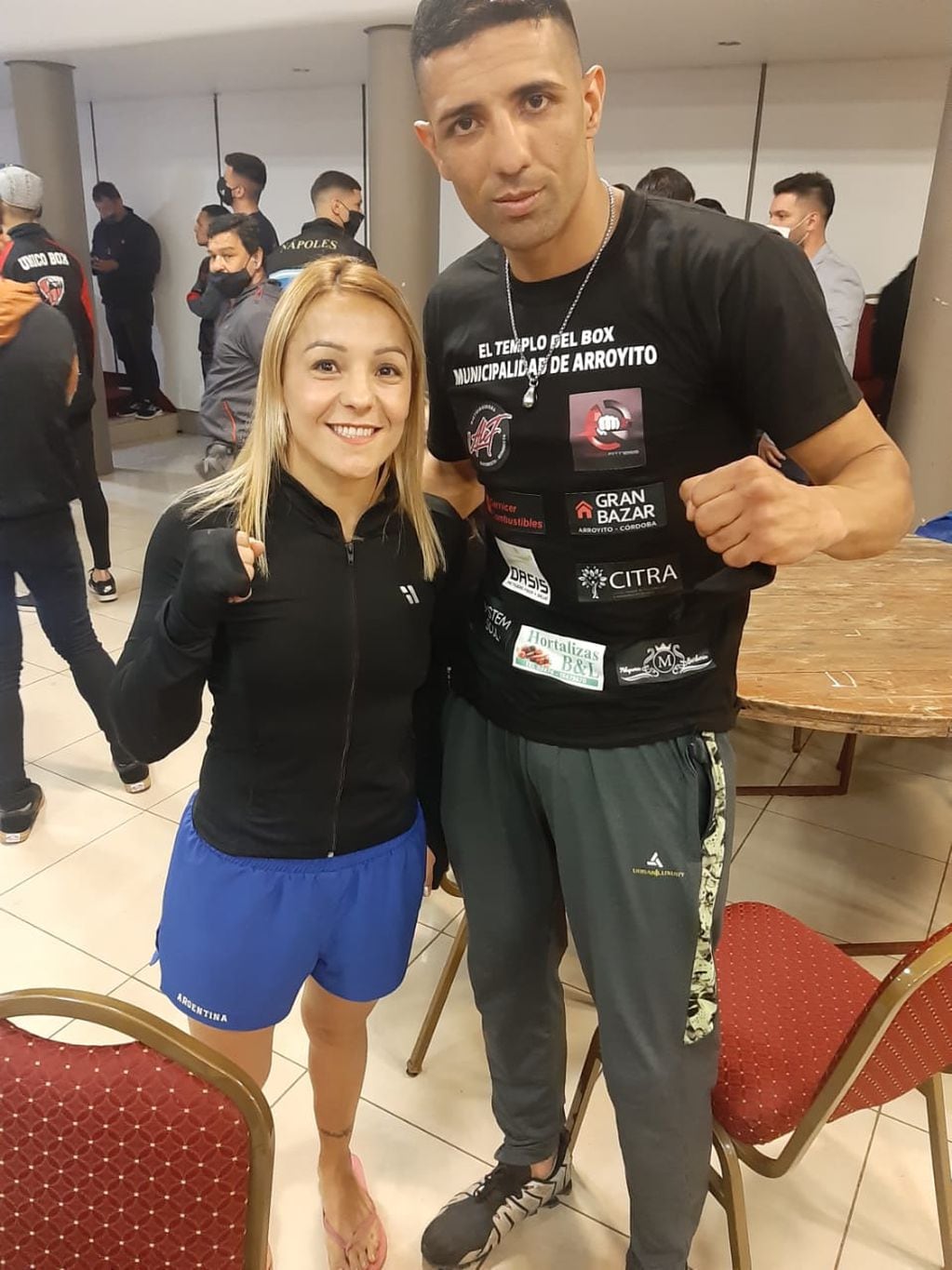 Sergio Córdoba boxeador de Arroyito