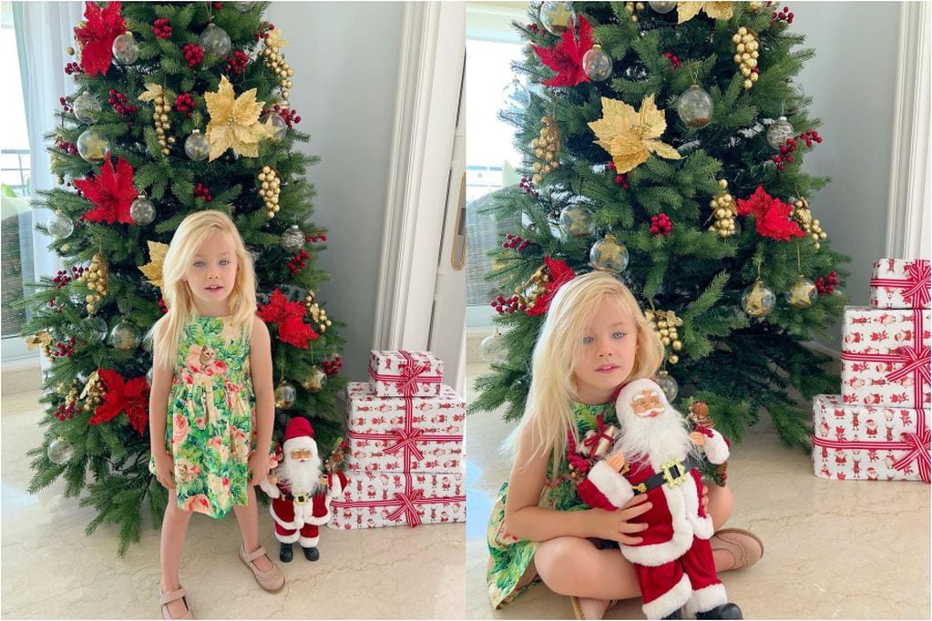Luciana Salazar comparte tiernas imágenes de su hija en Instagram.