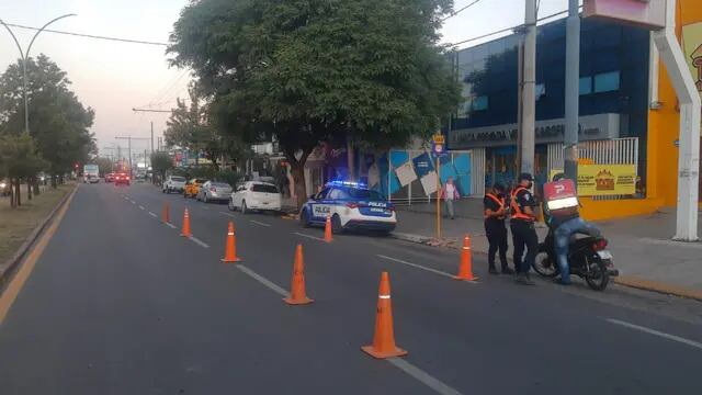 Control policial en Córdoba