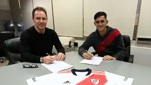Pablo Solari firmó contrato con River hasta diciembre de 2026