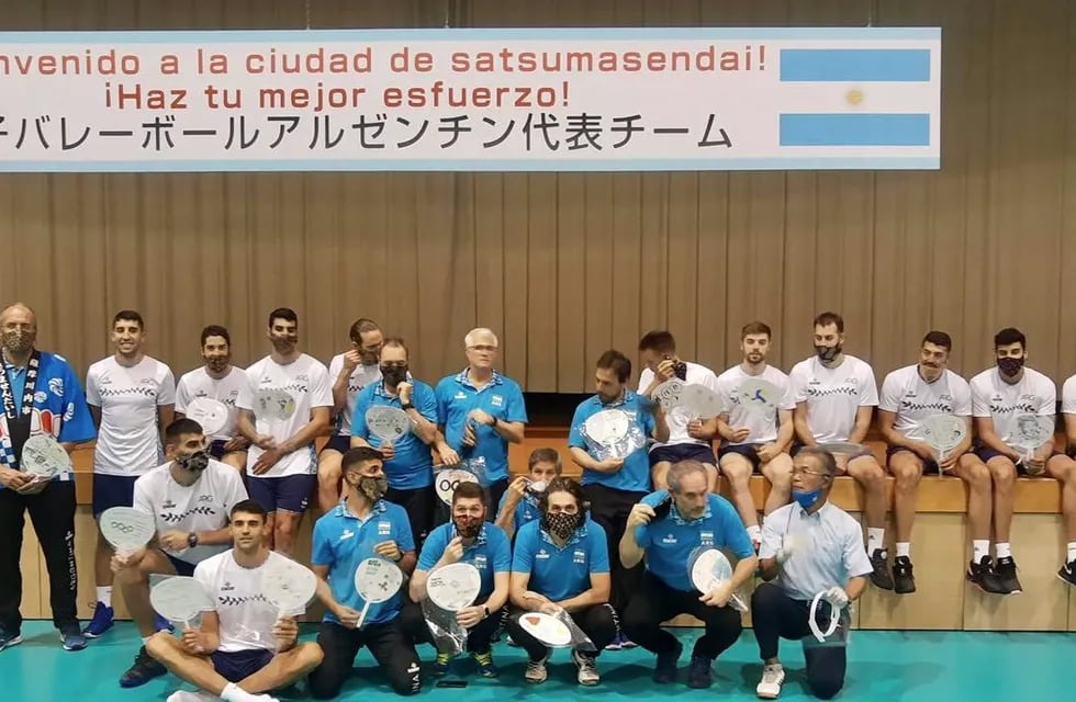 La Selección Argentina de Voley ya está en Japón para disputar los Juegos Olímpicos.