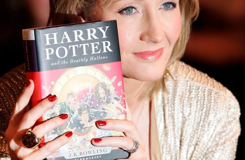 J.K. Rowling, la autora de Harry Potter.