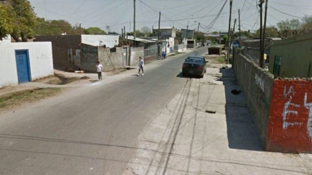 La zona donde fue asesinato el hombre. (Foto:Rosario3)