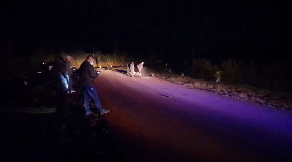 Aberrante accidente en Mojón Grande: chocó, mató, huyó de la escena y ocultó el vehículo.