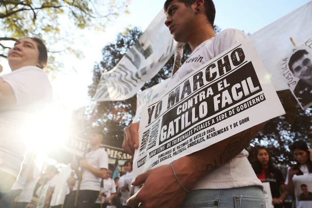 Marcha contra el Gatillo Fácil. (Alan Monzón)