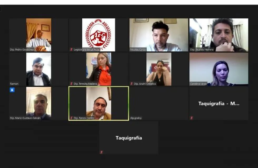 Legislatura Riojana: las Comisiones avanzan con reuniones virtuales