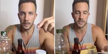 Un influencer argentino compartió un video condimentando fideos con mantequilla de maní y se volvió viral.