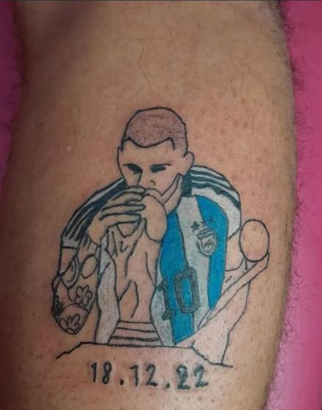 Los peores tatuajes de Argentina Campeón