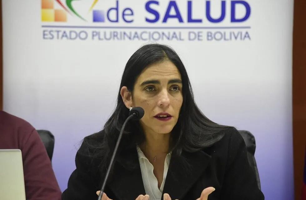 Gabriela Montaño, ministra de Salud de Bolivia