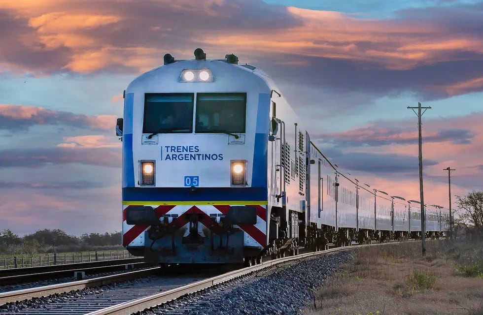Trenes Argentinos trabaja para habilitar la vía entre Mendoza y Buenos Aires. (imagen ilustrativa)