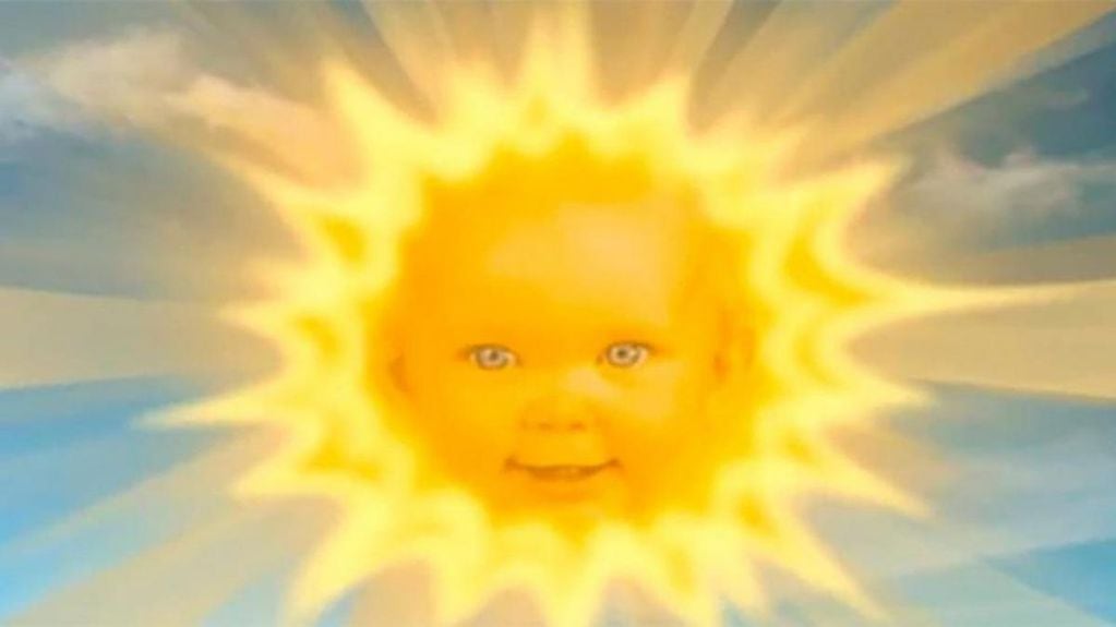 El bebé sol en el famoso programa infantil.