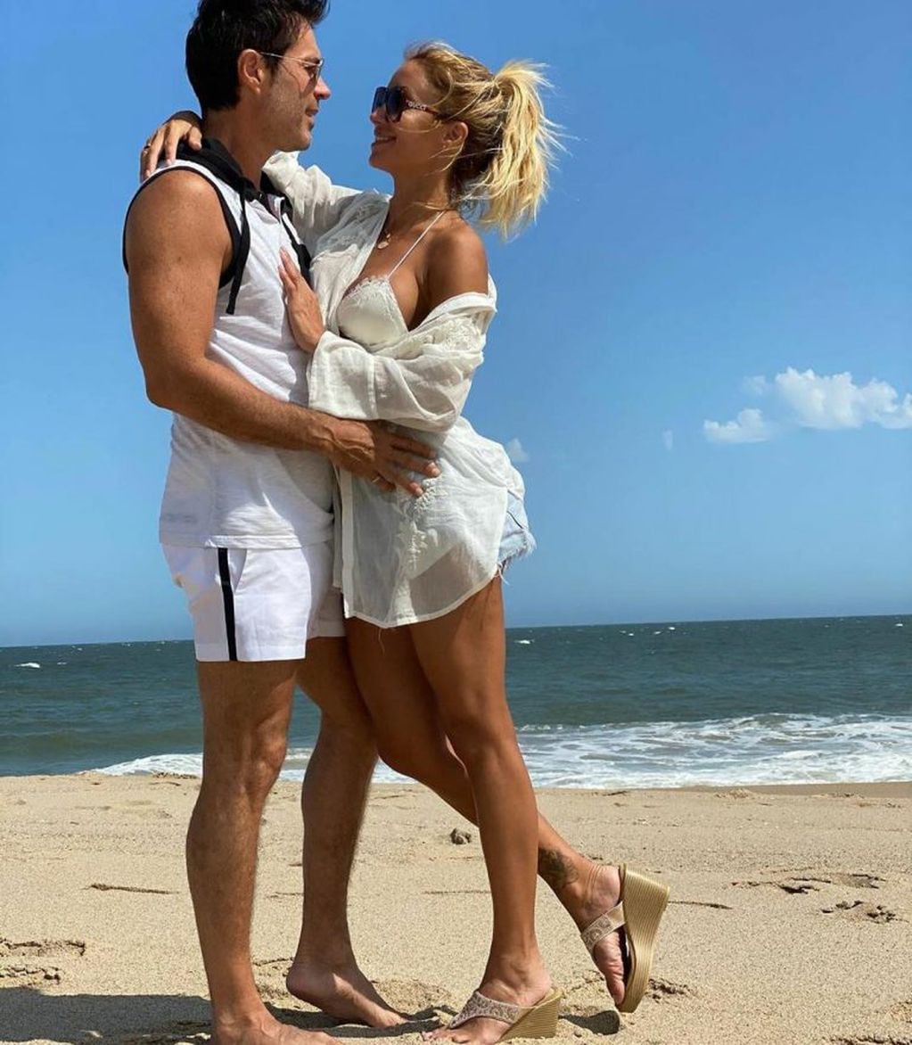 Claudia Ciardone y su novio en México (Foto: Instagram)