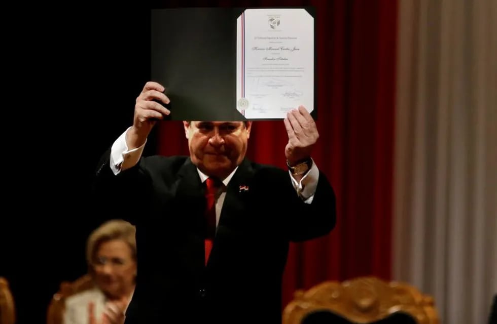 Renunció Horacio Cartes a la presidencia de Paraguay. (AP)