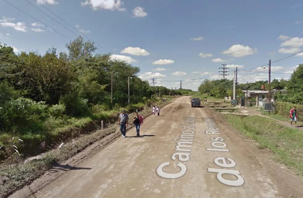 Camino a Capilla de los Remedios (Google Street View).