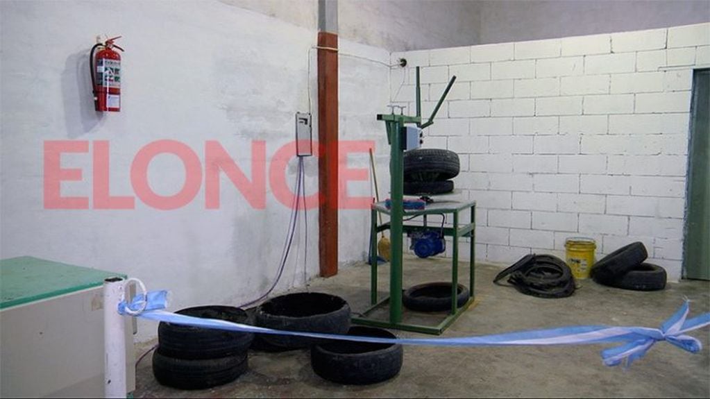 Paraná: inauguraron un centro de recepción de neumáticos fuera de uso.  Fotos: El Once.
