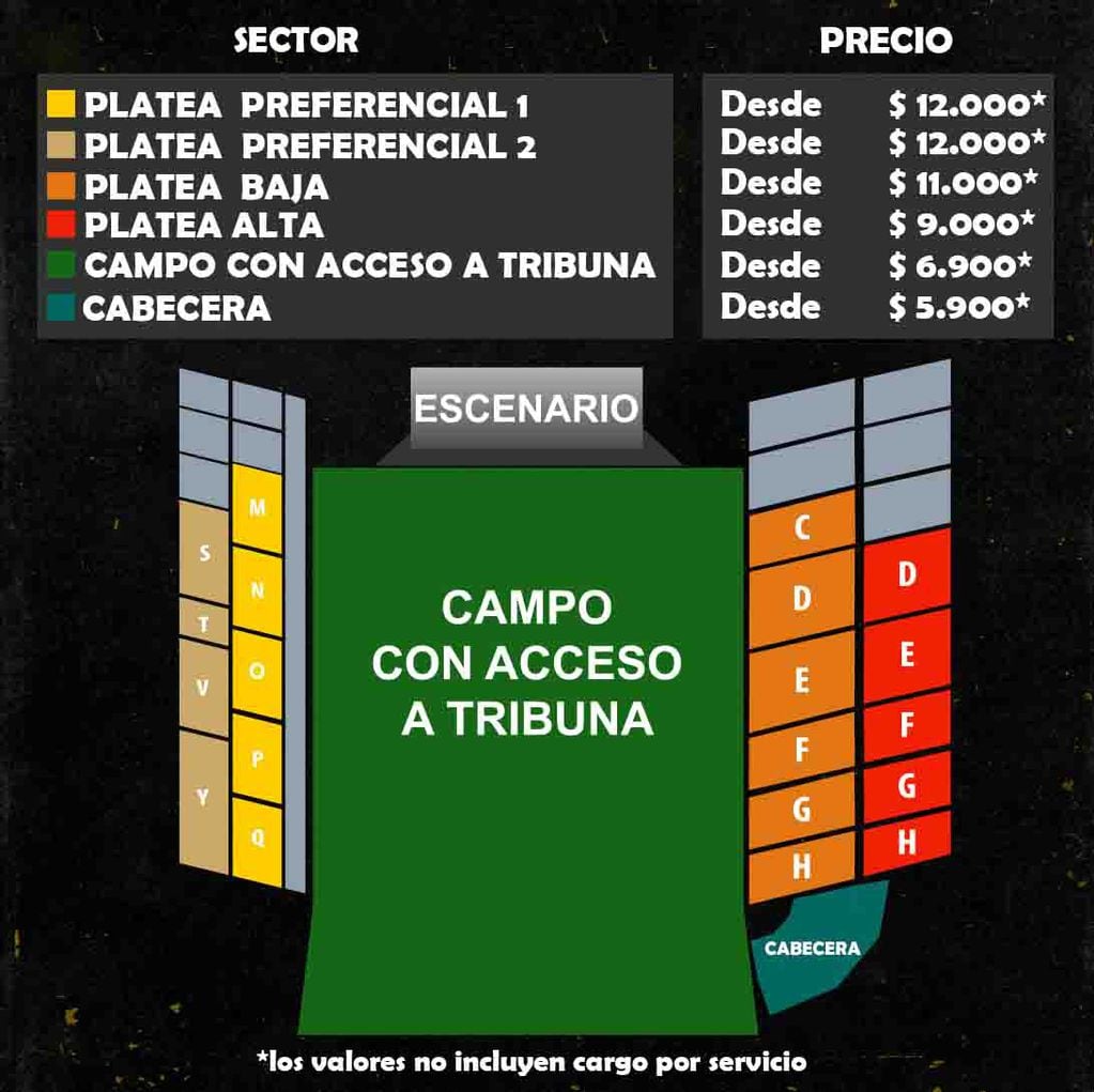 Wos en el Estadio UNO de La Plata: precio de entradas