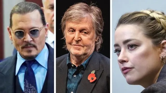 En medio del juicio contra Amber Heard, Paul McCartney apoyó en su recital a Johnny Depp