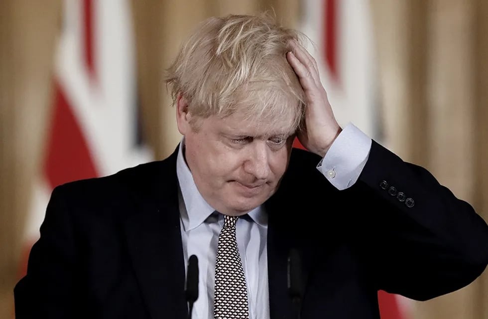 Boris Johnson, primer ministro de Reino Unido, podría perder su cargo.