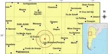 Temblor en el noroeste de San Luis
