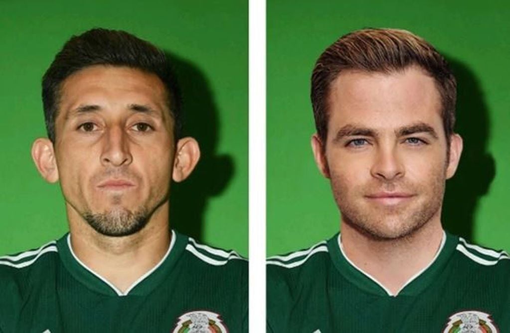 Los despiadados memes por el cambio de rostro de Héctor Herrera.