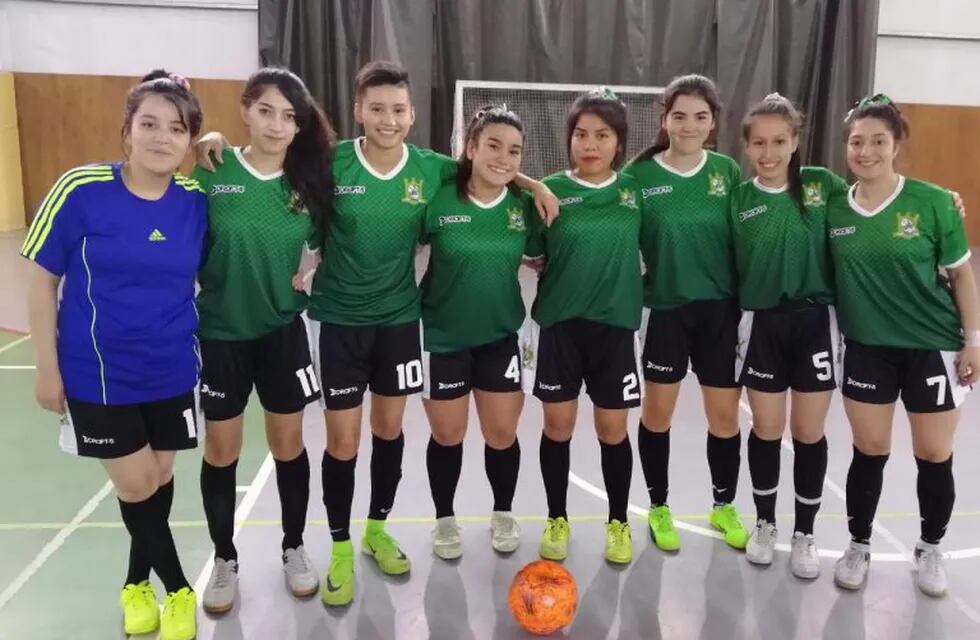 Escuela Municipal de futsal femenino ushuaia (Whatsapp/Anahí Vigil)