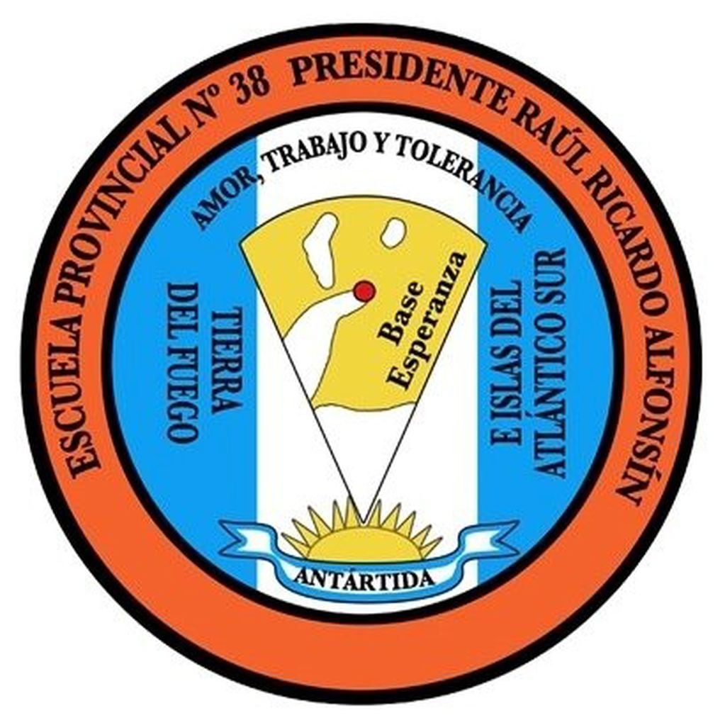 Escudo de la Escuela N°38.