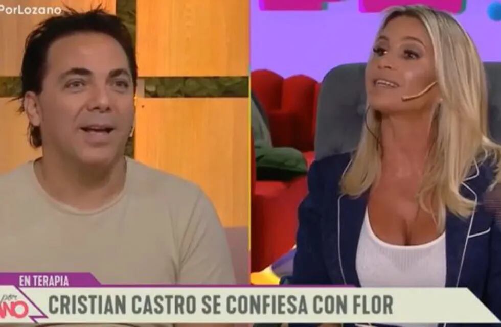 Cristian Castro quiso seducir a Florencia Peña. (Web)