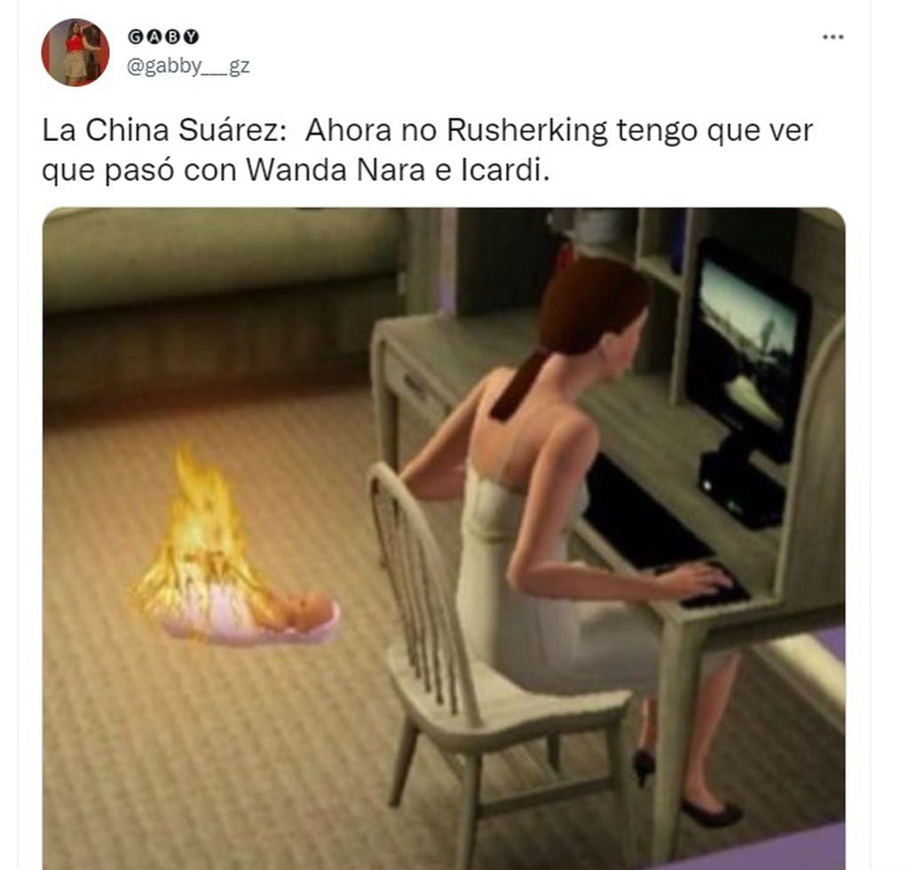 Los mejores memes por el escándalo de Wanda Nara