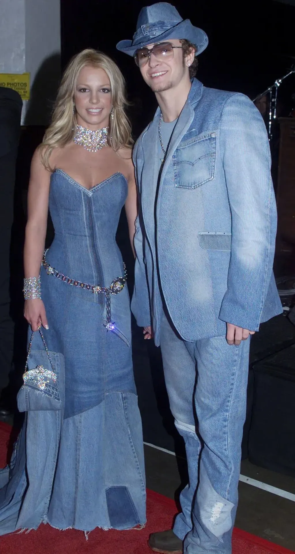 Britney Spears fue una de las impulsadoras del look jean con jean junto a Justin en los 2000.