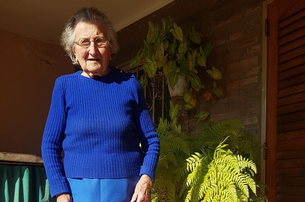 Onorina de Tagliaferro 
Cumplió 108 años. Vive en Río Tercero
Fotografia Mariela Martínez