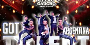 Imperio Gaucho con botón dorado en Got Talent Argentina