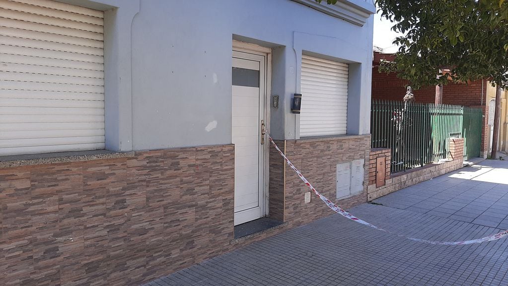 La casa donde ocurrió el crimen de Torno en Villa María (La Voz)