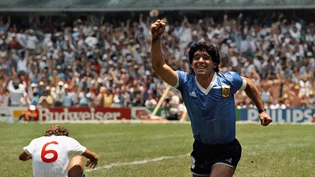 Diego Maradona gol a los ingleses