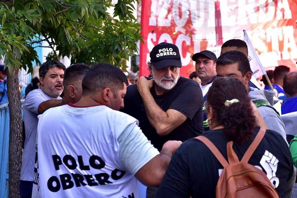 Eduardo Belliboni se refirió a que la marcha de este miércoles "será pacífica".