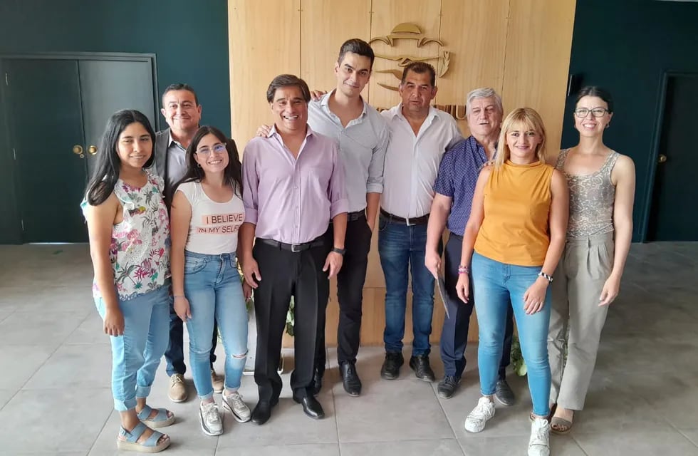 La dirigencia del Círculo de Periodistas Deportivos de Jujuy que trabaja para la celebración de los 50 años de la entidad, que se cumplen este jueves 28 de marzo.