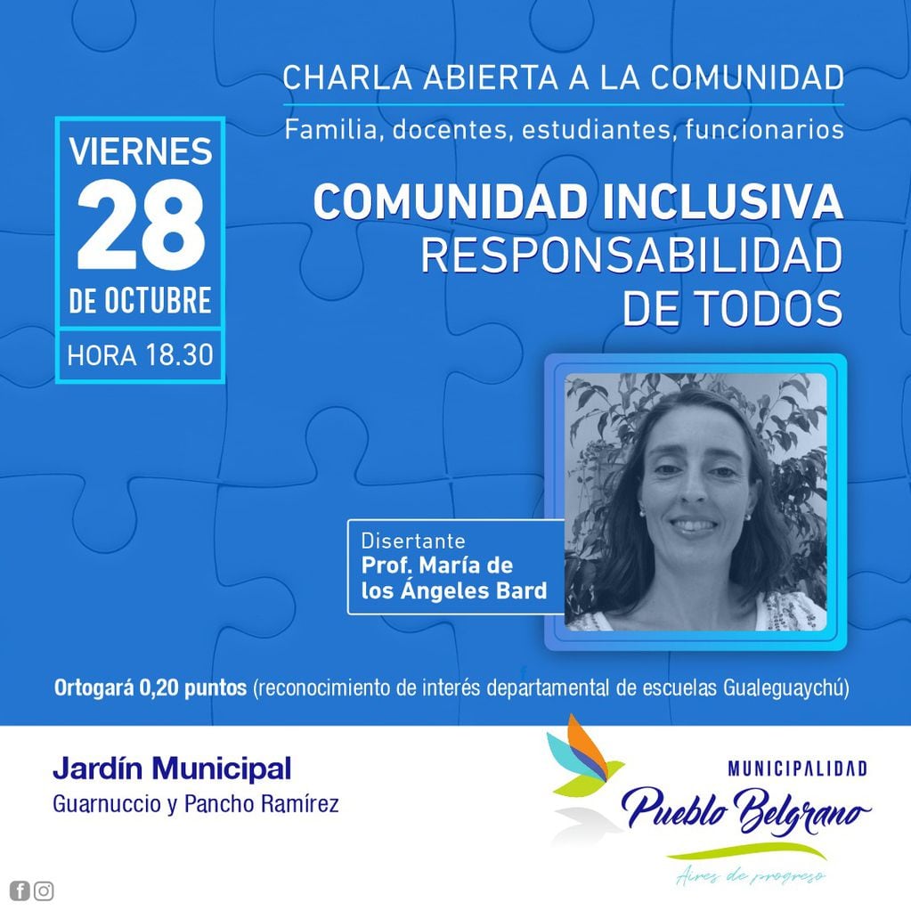 Charla - Debate por el Día de la Inclusión