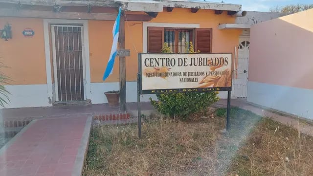 Cerró un centro de Jubilados en San Luis