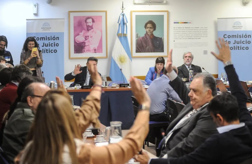 El oficialismo aprobó avanzar con los cargos contra los cuatro jueces de la Corte Suprema (Foto: Federico López Claro)