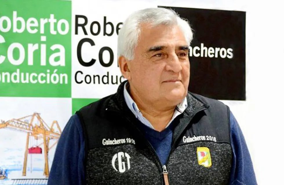 Roberto Coria, secretario general de Guincheros y dirigente de la CGT.
