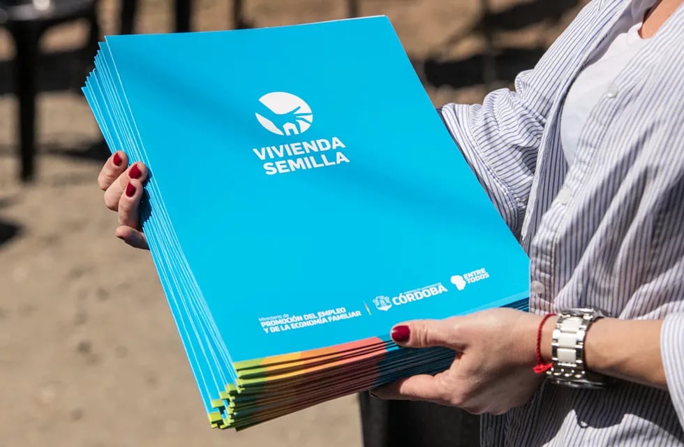 El kit de materiales forma parte del programa Vivienda Semilla. (Gobierno de Córdoba)