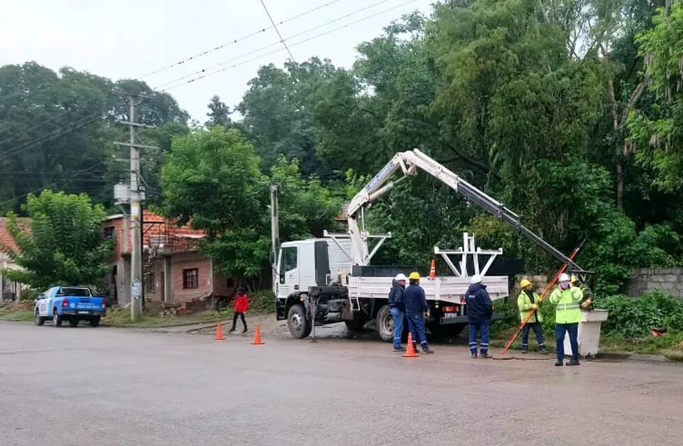 Operarios realizarán tareas de mantenimiento y renovación en el tendido eléctrico, en Jujuy.
