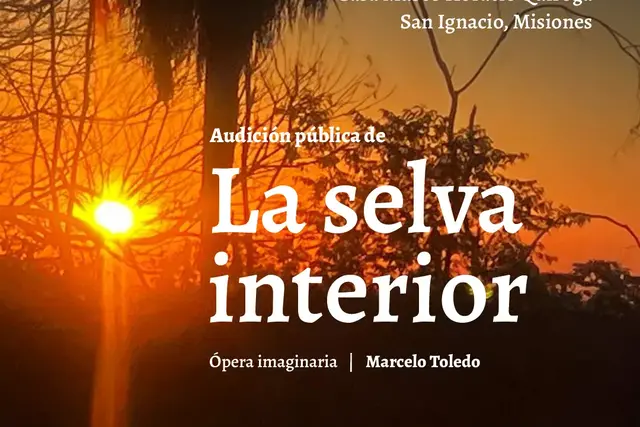 “La selva interior”, ópera imaginaria en homenaje a Quiroga, este sábado en San Ignacio