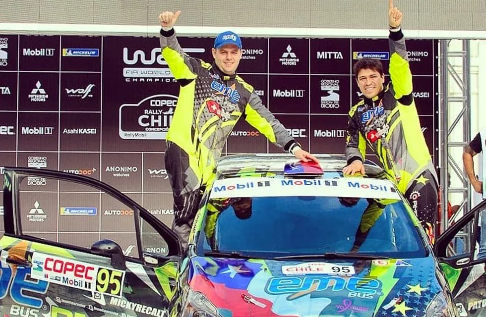Patricio Muñoz y Micky Recalt lograron la victoria elpasado fin de semana en el Rally de Chile