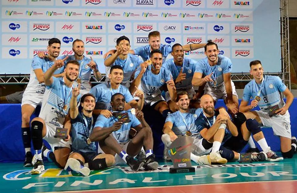 Bolívar Vóley campeón de la Copa Libertadores (Foto: Lucas Ian/Maxx Sports)