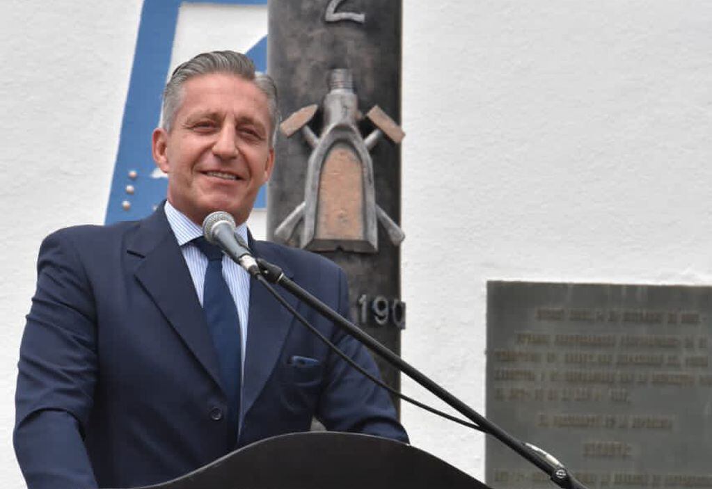 El gobernador de Chubut Mariano Arcioni.