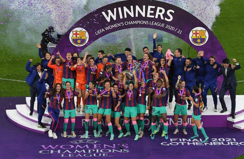 Barcelona es el primer club en ganar la Champions League femenina y masculina.