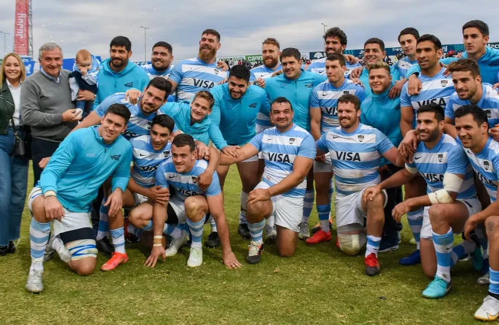 A su paso por Jujuy, el seleccionado argentino de rugby Los Pumas.